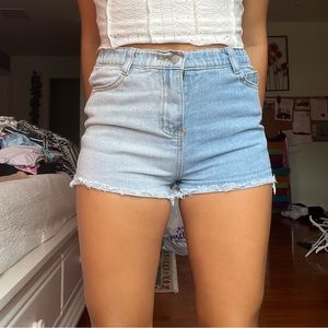 Jean shorts